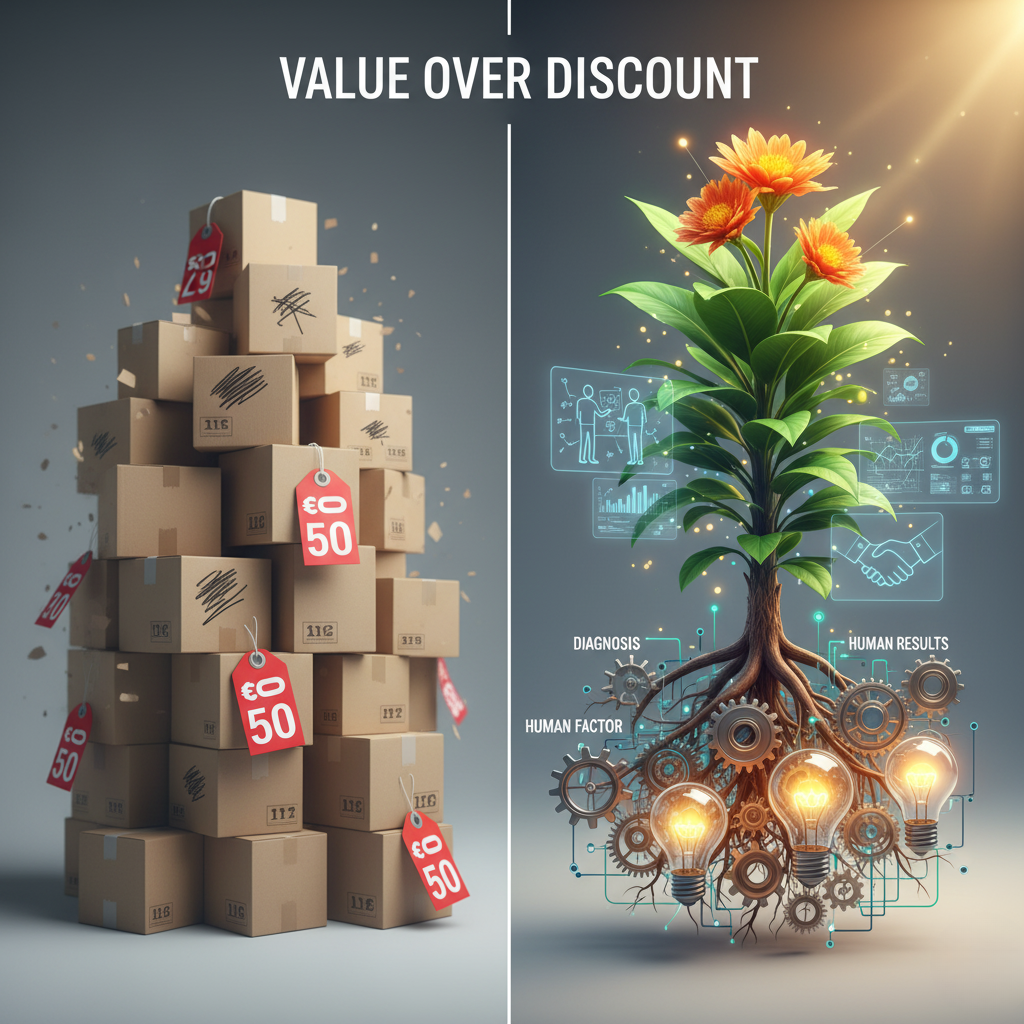 The Mirage of the Discount: How to Build an Irresistible Value Proposition