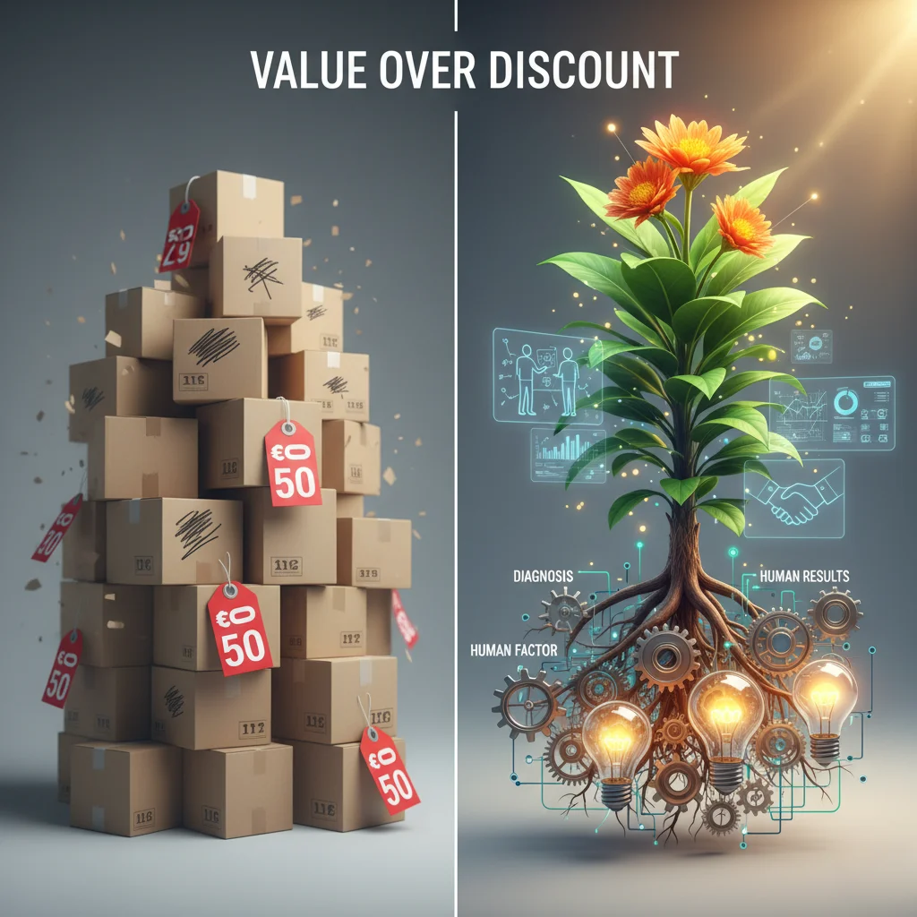 El Espejismo del Descuento: Cómo Construir una Propuesta de Valor Irresistible